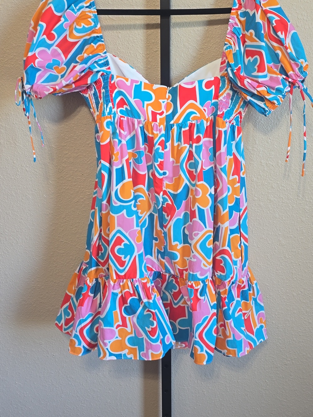 NWT Amanda Uprichard Sicily Mini Dress  Large - Picture 7 of 12